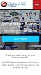 Mobile Screenshot of doingbetterbusiness.com